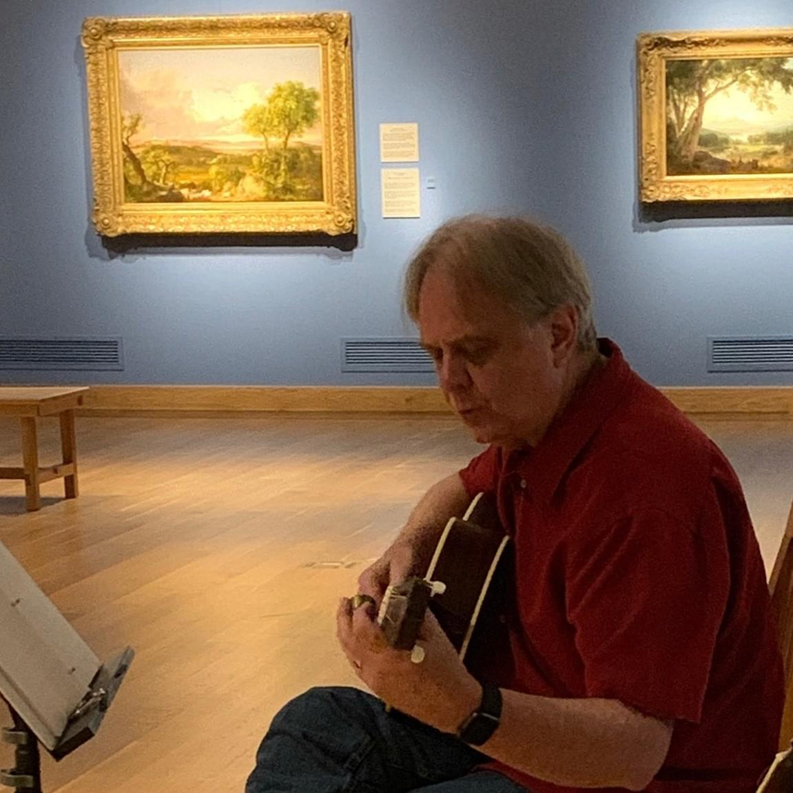 Photo of Jim Reineke performing at MMAM.