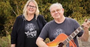 Photo of Julie Malesytcki and Jimmy Simpson, musical duo Tuned Up.