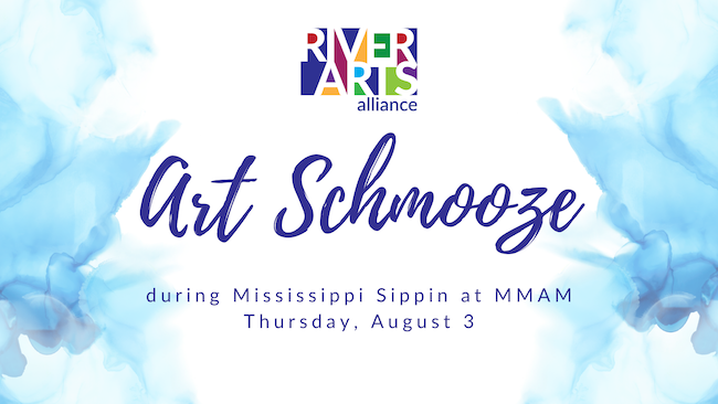 Graphic for August 3rd Schmooze.
