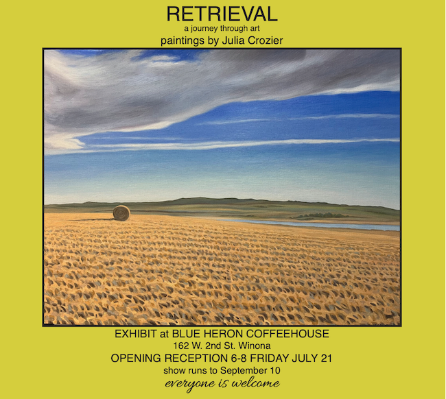 Flyer for Retrieval by Julia Crozier