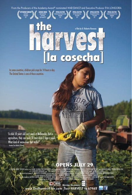 Film poster for The Harvest - La Cosecha.