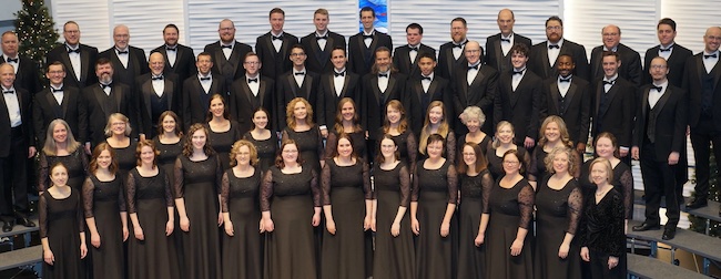 Photo of the Choral Arts Ensemble.