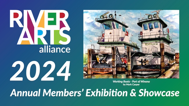 Graphic for 2024 Members' Exhibition & Showcase.