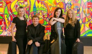 Members of the Artaria String Quartet.