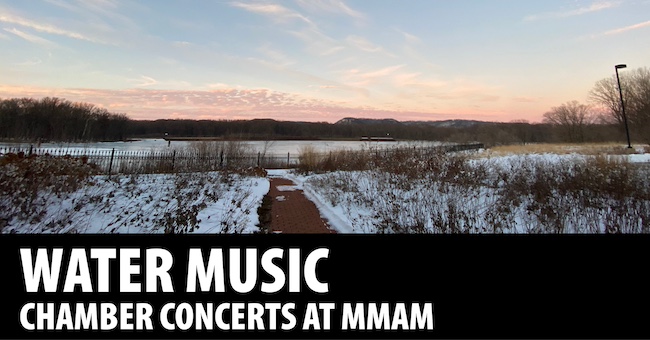 Graphic for Water Music classical Christmas concert at MMAM.