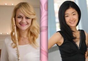 Combined photos of Iva Ugrčić & Satoko Hayami.