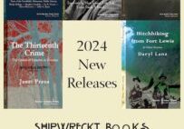 Poster of Shipwreckt Books 2024 new releases.