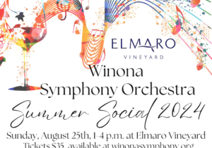 Graphic for Winona Symphony Orchestra Summer Social.