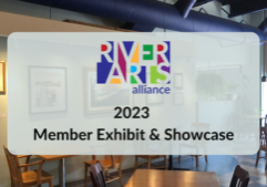 Photo with RAA logo and text saying 2023 Member Exhibit & Showcase.