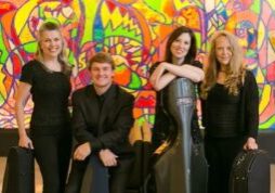 Members of the Artaria String Quartet.