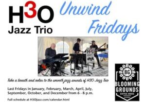 Photo for H3O Jazz Unwind Fridays at Blooming Grounds.