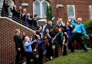 Photo of members of the Bach Society of Minnesota.