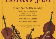 Poster for Estro-Jam sessions.