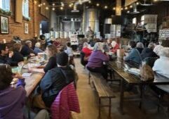 A generous crowd enjoys the November Jazz Jam at Island City Brewing Co.