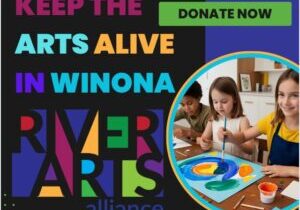 Keep the Arts Alive in Winona Fundraising Banner_1