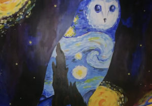 Owl art image.