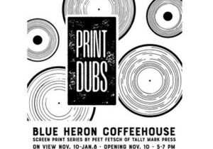 Graphic for Print Dubs show by Peet Fetsch.