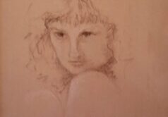 A figure drawing by Toni Ambrosen.