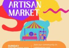 Flyer/graphic for Theatre du Mississippi's Queer Artisan Market.